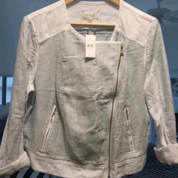 NWT Lou and Grey Linen Jacket - Picture 2 of 5
